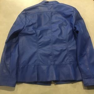 Christopher & Banks Leather Jacket